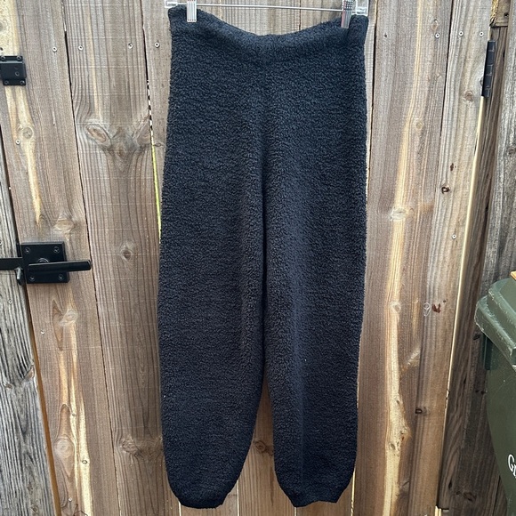 SKIMS Textured black Pants Size L/XL - Picture 1 of 7
